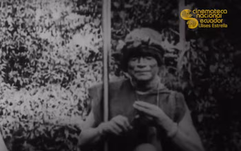 Cadre du documentaire ethnographique réalisé par Crespi. (Cinémathèque nationale de l'Équateur)