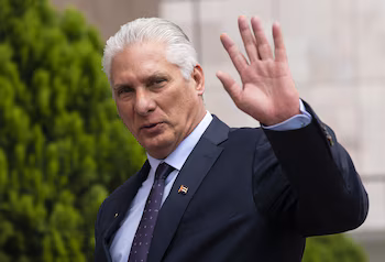 Le dictateur Miguel Díaz-Canel (Europa Press)