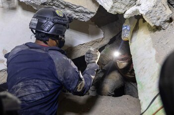Voici comment les Marines américains travaillent parmi les décombres de La Guaira (SOUTHCOM via X)