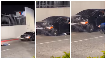 Une Guatémaltèque a perdu un membre et s'est retrouvée dans un état grave lorsqu'un automobiliste accusé d'être sous l'influence de l'alcool a percuté une moto dans la ville de Guatemala et a été remis par des témoins.