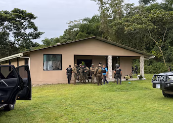 L'opération « Némesis » a eu lieu à San Bernardino de Sarapiquí et a donné lieu à un intense affrontement armé qui a duré près de 50 minutes. Crédit : OIJ