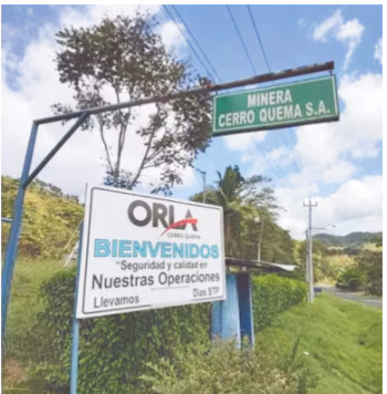 Cerro Quema comprend un projet aurifère à ciel ouvert, des ressources en cuivre et en or et des zones d'exploration couvrant plus de 10 000 hectares. Tiré du Panorama catholique