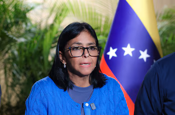 Delcy Rodríguez, présidente en charge du Venezuela (PE)