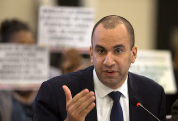 Larry Devoe, nouveau procureur général du Venezuela. EFE/Orlando Barria