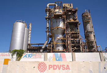 Installations de la raffinerie El Palito, appartenant à la compagnie pétrolière nationale vénézuélienne PDVSA (REUTERS)