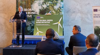 La présentation de l'initiative mondiale Green Bond a réuni à New York des représentants de l'Union européenne, des pays partenaires et des institutions financières internationales. (Photo : avec l'aimable autorisation)
