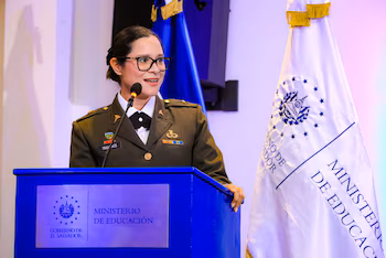 15 septembre, défilé de l'indépendance, El Salvador, Karla Trigueros