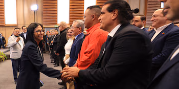 Delcy Rodríguez a justifié l'expulsion d'Álex Saab