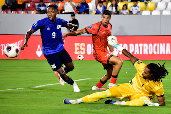 Match entre les équipes du Salvador et de la Martinique, disputé au Stade Jorge Mágico González pour la Ligue des Nations de la Concacaf 2026/2027. Le résultat final était de 3-1 en faveur du Salvador
