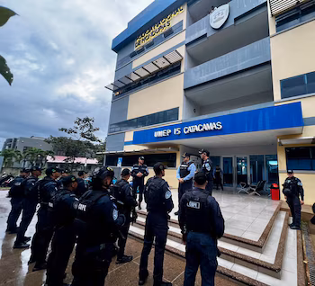 La stratégie envisage l'utilisation de ressources humaines et logistiques pour renforcer la capacité de réponse des équipes de police. (Photo : Police nationale du Honduras)
