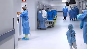 Pour les patients pédiatriques, la greffe avec donneur vivant provient principalement du père ou de la mère, a expliqué le Dr Ramiro García Barrios, chef du service de néphrologie pédiatrique. (CSS)