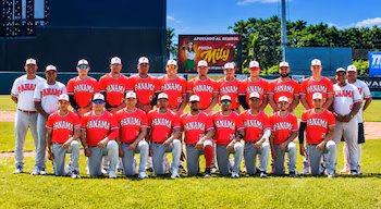 Équipe panaméenne de softball qui a remporté l'événement sportif organisé à Managua, au Nicaragua. (Courtoisie)