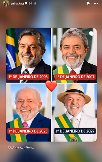 célèbre Lula da Silva