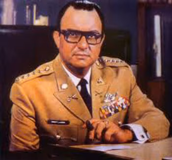 Anastasio Somoza Debayle n'a préparé qu'un seul fils au sein de l'appareil de pouvoir avant la chute de son régime en 1979. (Image de courtoisie)